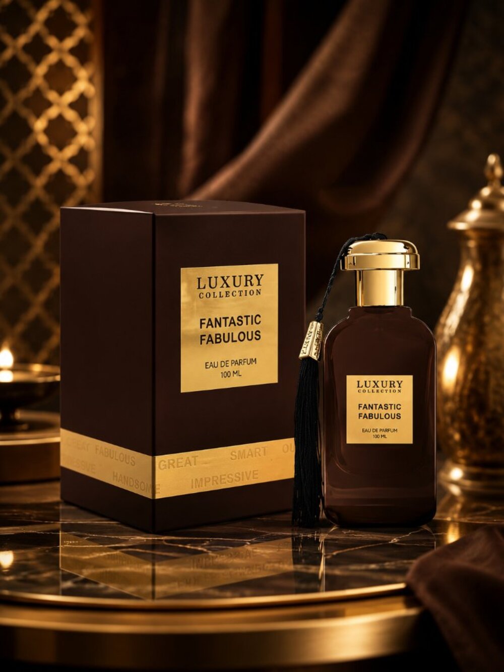 Fantastic Fabulous by Luxury Eau De parfume Unisex 100ML 3.4 Oz